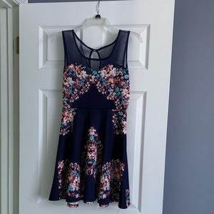 Delia’s Floral Skater Dress